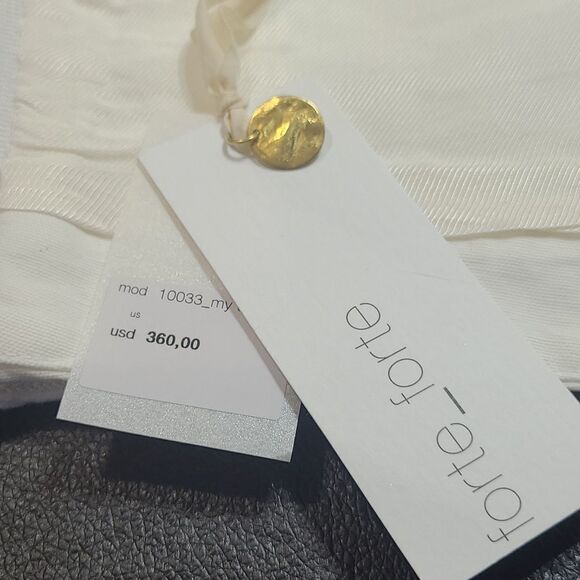 NWT Forte Forte Strapless Cropped Bustier - Picture 10 of 11